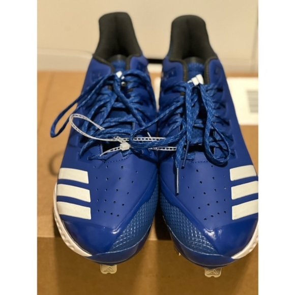 Adidas Men's Royal Blue Icon Bounce Baseball Cleats Spikes Size 11.5 New No Box - Picture 3 of 7
